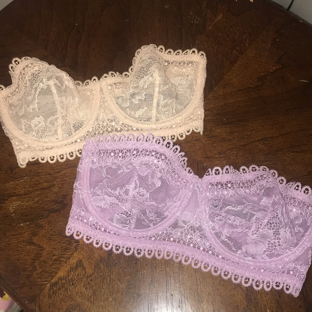 NWT Sz 34D Victoria’s Secret Unlined balconet bra